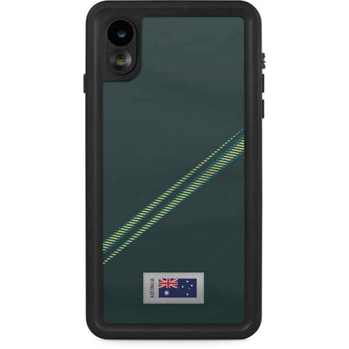 Australia Soccer Flag iPhone XR Waterproof Case